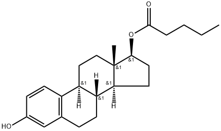 戊酸雌二醇, 979-32-8, 结构式