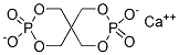 calcium 2,4,8,10-tetraoxa-3,9-diphosphaspiro[5.5]undecane-3,9-diolate 3,9-dioxide Structure