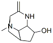 2,7-Methano-1H-cyclopentapyrazin-3(2H)-one,hexahydro-5-hydroxy-1-methyl-,(2-alpha-,4a-bta-,5-alpha-,7-alpha-,7a-bta-)-(9CI) Structure