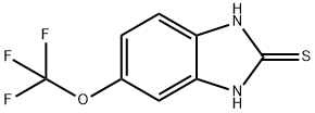 5-TRIFLUOROMETHOXY-1,3-DIHYDRO-2H-BENZIMIDAZOL-2-THIONE Structure