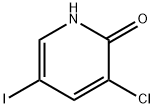 3-Chloro-5-iodo-pyridin-2-ol Structure