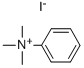 Phenyltrimethylammonium iodide Struktur