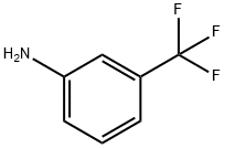 间氨基三氟甲苯, 98-16-8, 结构式