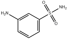 3-アミノベンゼンスルホンアミド 化学構造式