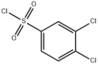 3,4-ジクロロベンゼンスルホニルクロリド 化学構造式