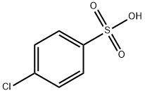4-クロロベンゼンスルホン酸水和物 化学構造式