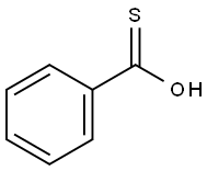 Thiobenzoic acid Struktur