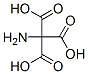 Methanetricarboxylic  acid,  1-amino- Structure