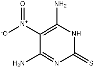 4,6-二氨基-5-亚硝基-2-硫嘧啶 结构式
