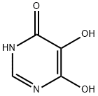 4(1H)-Pyrimidinone, 5,6-dihydroxy- (9CI) Structure