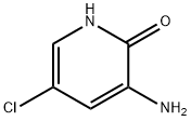 3-アミノ-5-クロロ-2(1H)-ピリジノン 化学構造式