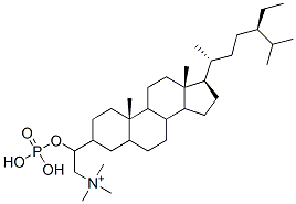 stigmastanyl-phosphorylcholine 结构式