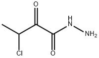 Butanoic  acid,  3-chloro-2-oxo-,  hydrazide Structure