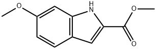 METHYL 6-METHOXY-1H-INDOLE-2-CARBOXYLATE Structure