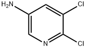 5-アミノ-2,3-ジクロロピリジン 化学構造式