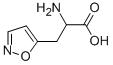 5-Isoxazolepropanoicacid,alpha-amino-(9CI) 结构式