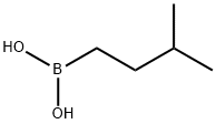 3-甲基-1-丁基硼酸 结构式