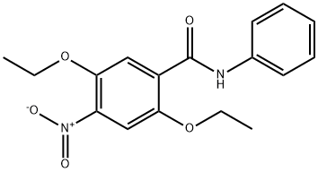 2,5-Diethoxy-4-Nitro-Benzanilide Structure