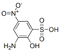 Benzenesulfonic acid, 3-amino-2-hydroxy-5-nitro-, diazotized, coupled with Et (7-hydroxy-1-naphthalenyl)carbamate Structure