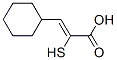 3-Cyclohexyl-2-mercaptopropenoic acid Structure