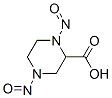 2-Piperazinecarboxylicacid,1,4-dinitroso-(9CI) Structure