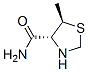 4-Thiazolidinecarboxamide,5-methyl-,(4R-trans)-(9CI) Structure