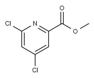 4,6-二氯-2-吡啶甲酸乙酯 结构式