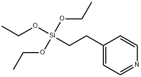 2-(4-吡啶基乙基)三乙氧基硅烷 结构式
