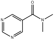 5-Pyrimidinecarboxamide,N,N-dimethyl-(9CI) 结构式