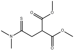 Propanedioic  acid,  [2-(dimethylamino)-2-thioxoethyl]-,  dimethyl  ester  (9CI) 结构式