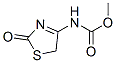 Carbamic  acid,  (2,5-dihydro-2-oxo-4-thiazolyl)-,  methyl  ester  (9CI) 结构式