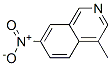 Isoquinoline, 4-methyl-7-nitro- (9CI) 结构式