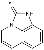 4H-Imidazo[4,5,1-ij]quinoline-2(1H)-thione(9CI) 结构式