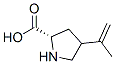 Proline, 4-(1-methylethenyl)- (9CI) 结构式