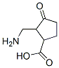Cyclopentanecarboxylic  acid,  2-(aminomethyl)-3-oxo- 结构式