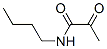 Propanamide, N-butyl-2-oxo- (9CI) Structure