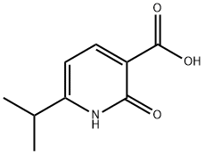 6-异丙基-2-氧代-1,2-二氢-3-吡啶羧酸 结构式