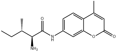 异亮氨酸-AMC 结构式