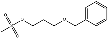 Benzyl oxopropyl mesylate Structure