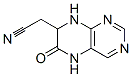 7-Pteridineacetonitrile,7,8-dihydro-6-hydroxy-(6CI) Struktur