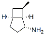 Bicyclo[3.2.0]heptan-2-amine, 7-methyl-, (1alpha,2alpha,5alpha,7beta)- (9CI) Structure