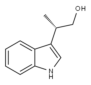 1H-Indole-3-ethanol,-bta--methyl-,(S)-(9CI) Structure
