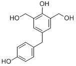 4,4'-dihydroxy-3,5-di-(hydroxymethyl)diphenylmethane Structure