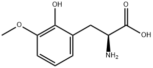2-氨基-3-(2-羟基-3-甲氧基苯基)丙酸 结构式