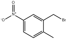2-BROMOMETHYL-1-METHYL-4-NITRO-BENZENE Structure