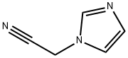 (1-イミダゾリル)アセトニトリル 化学構造式