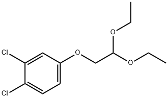 1,2-DICHLORO-4-(2,2-DIETHOXYETHOXY)BENZENE 结构式