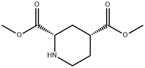 (2S,4R)-哌啶-2,4-二羧酸二甲酯 结构式