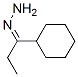 1-Propanone,  1-cyclohexyl-,  hydrazone 结构式