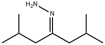 4-Heptanone,  2,6-dimethyl-,  hydrazone 结构式